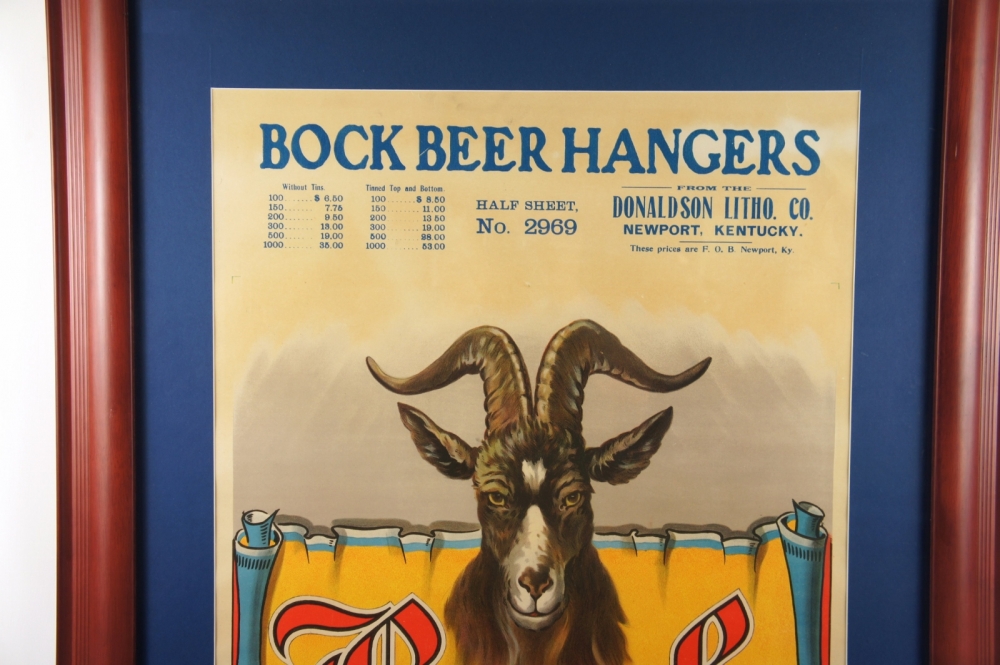 Bock Beer Hanger #2969