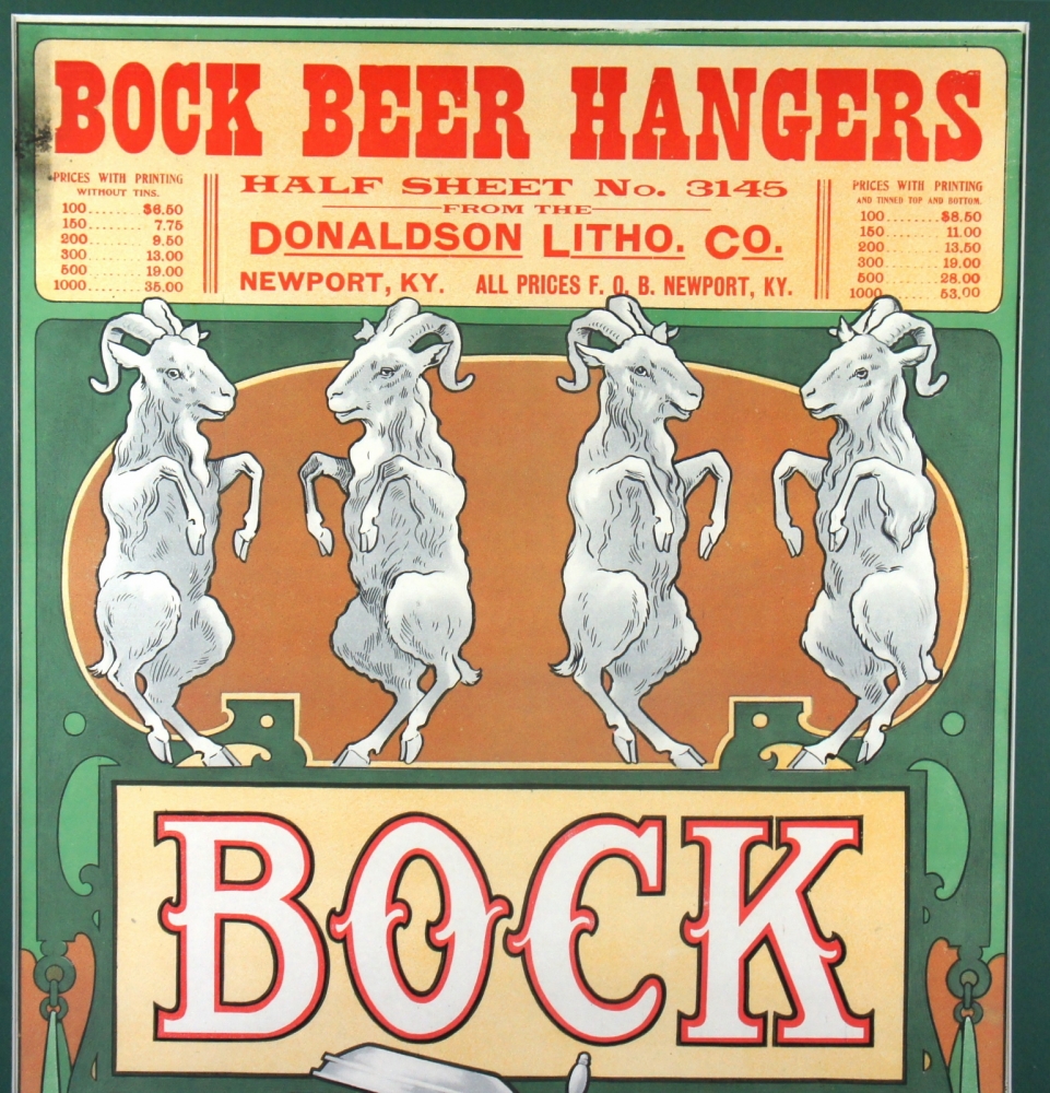 Bock Beer Hanger #3145