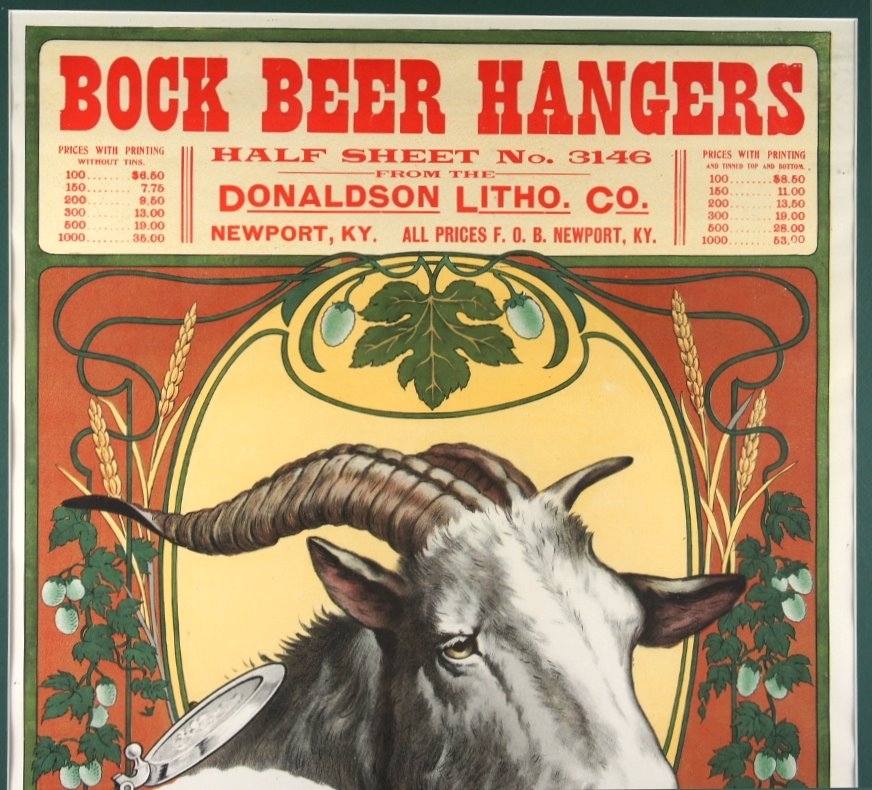 Bock Beer Hanger #3146