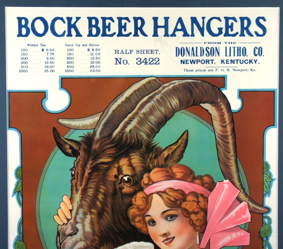 Bock Beer Hanger #3422