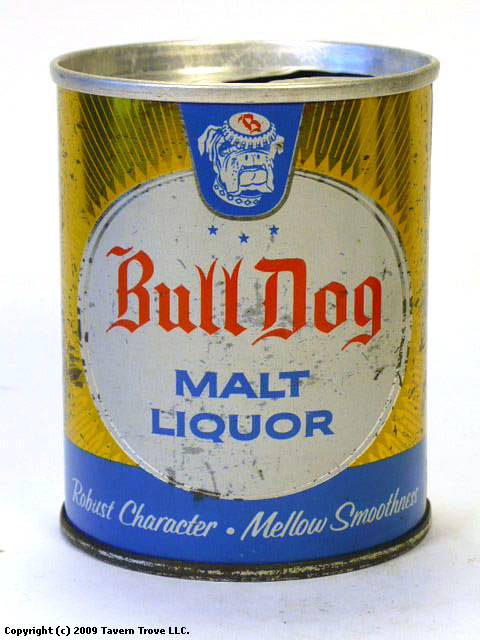 Bull Dog Malt Liquor (Zip Top)