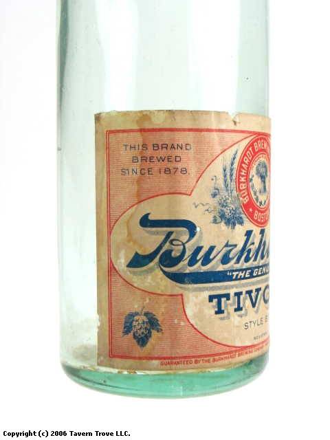 Burkhardt's Tivoli Beer