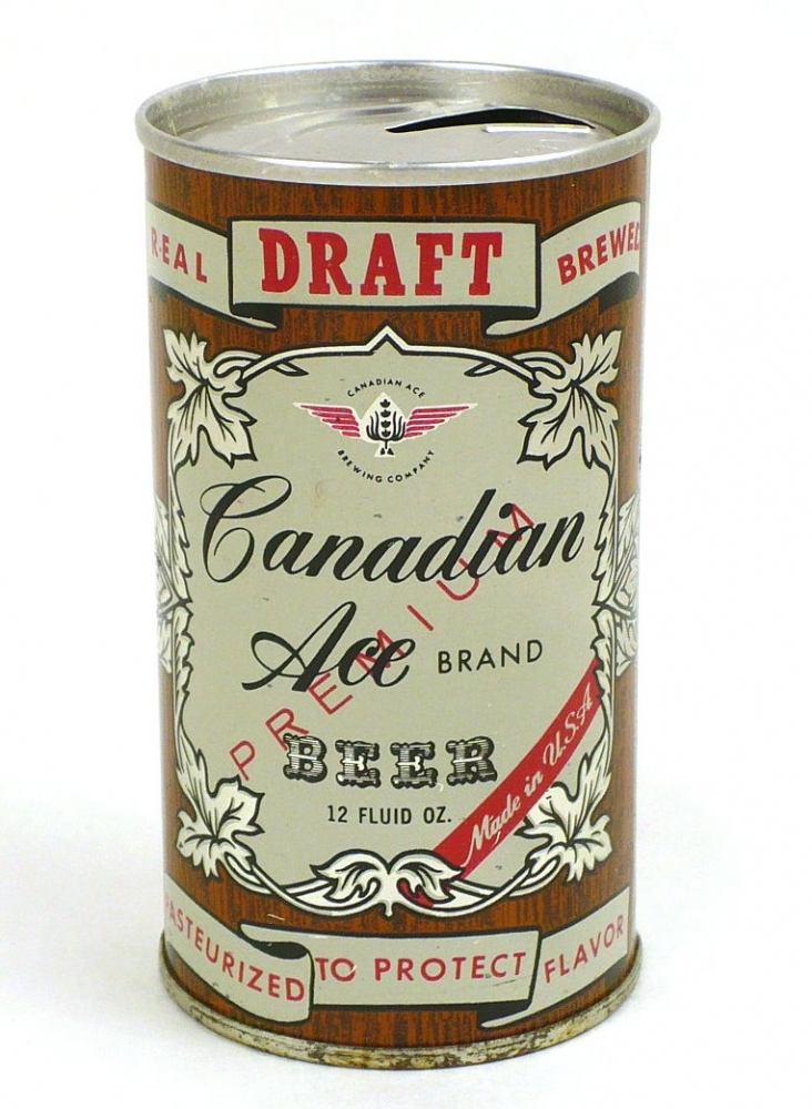 Canadian Ace Draft Beer