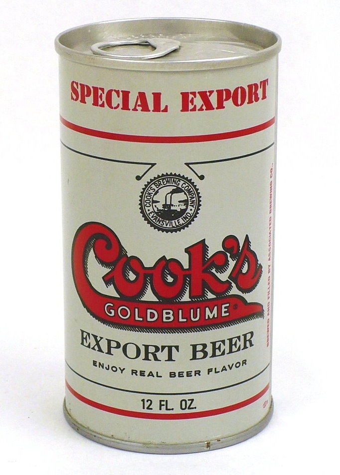 Cook's Goldblume Export Beer
