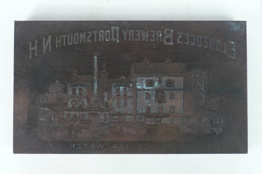 Factory Scene Print Block