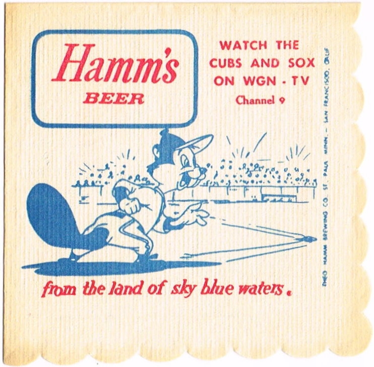 Hamm's Beer Cubs and Sox