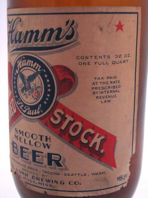 Hamm's Preferred Stock Beer