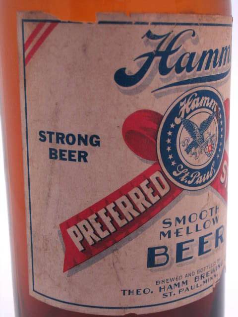 Hamm's Preferred Stock Beer