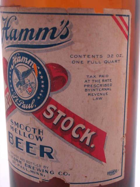 Hamm's Preferred Stock Beer