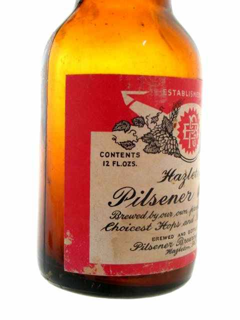 Hazelton Pilsener Beer