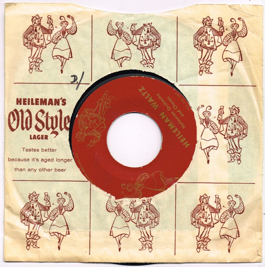 Heilenam Walz/Heileman Beer Song 45 RPM Record