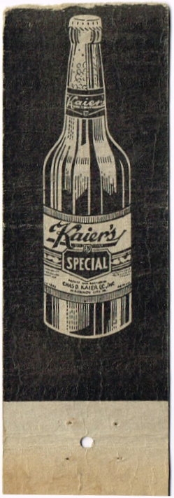Kaier's Special Beer (2-sided)