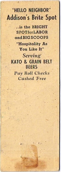 Kato/Grain Belt Beer
