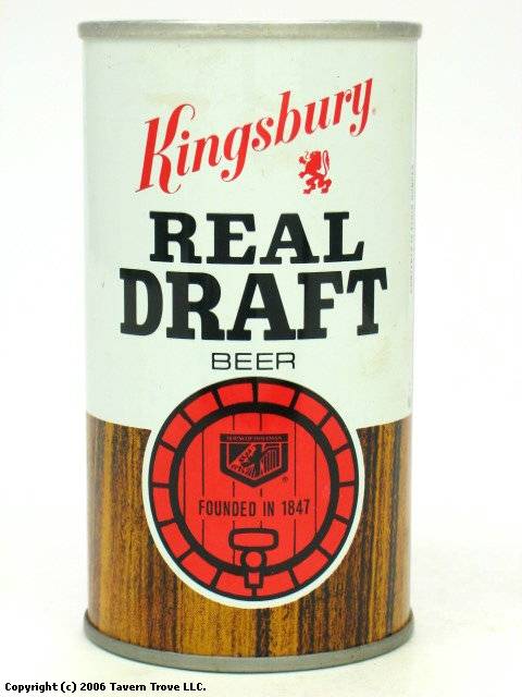 Kingsbury Real Draft Beer