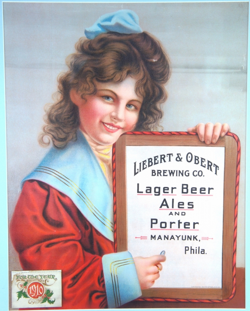 Liebert & Obert Brewing Co. 1910 Calendar