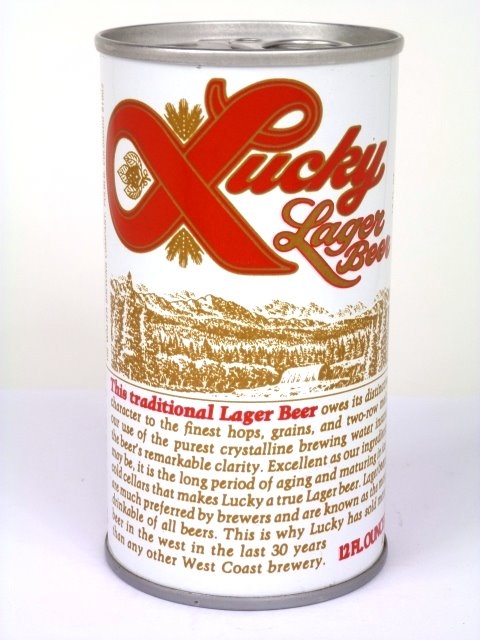 Lucky Lager Beer