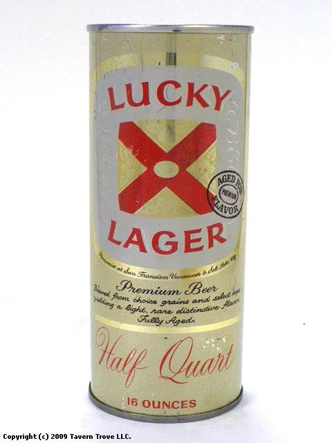 Lucky Lager Beer