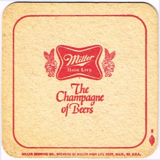 Miller High Life Beer