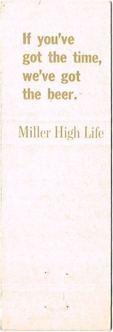 Miller High Life Beer