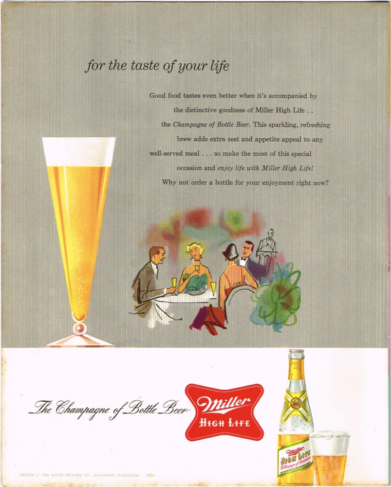 Miller High Life Beer