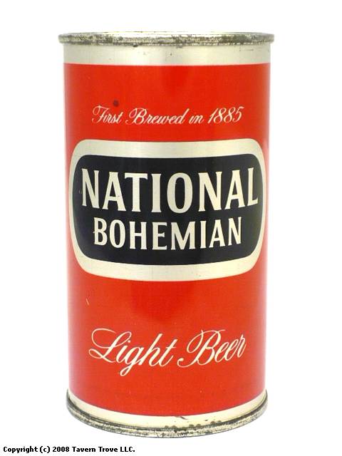 National Bohemian Light Beer (Non-Metallic)