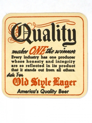 Old Style Lager Beer