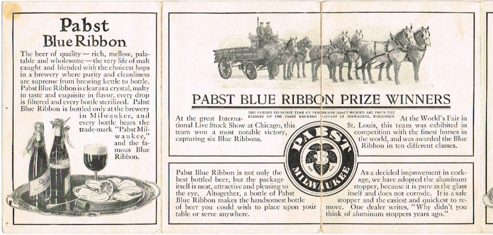 Pabst Blue Ribbon Beer