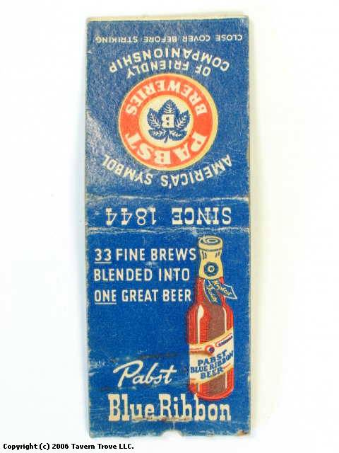 Pabst Blue Ribbon Beer