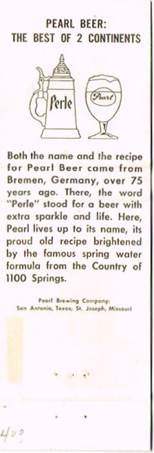 Pearl Lager Beer