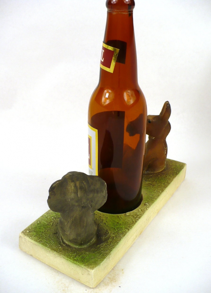 Regal Beer chalk statue