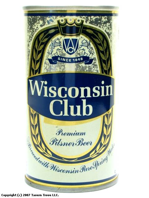 Wisconsin Club Pilsener Beer