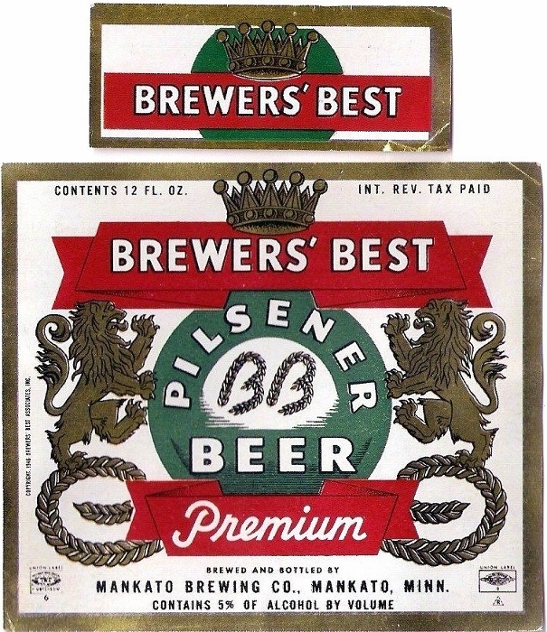 Item 77204 1948 Brewers' Best Beer Label CS8617
