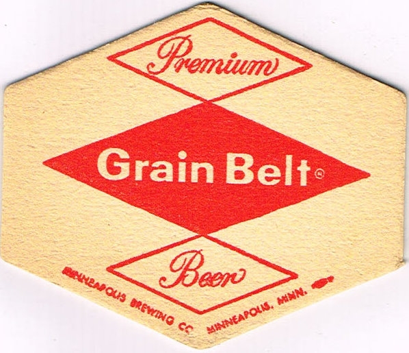 Item 13872 1960 Grain Belt Premium Beer Coaster MNGRA8