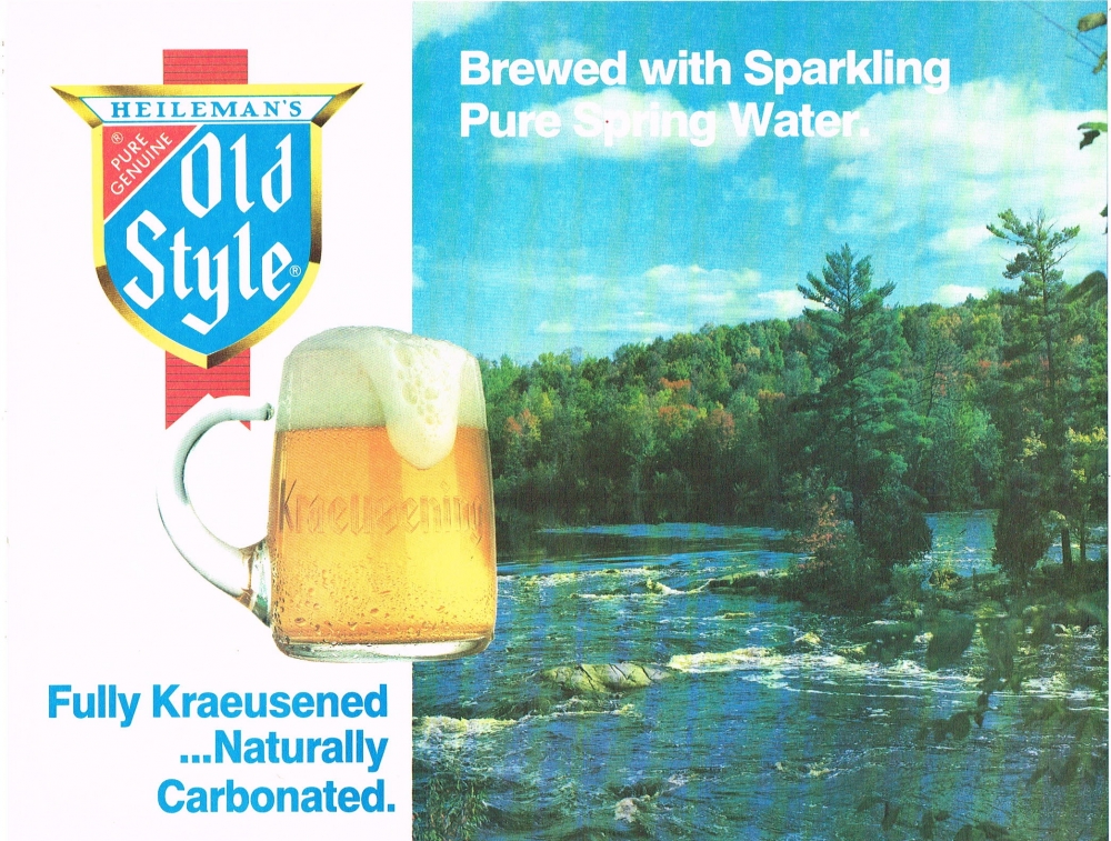 Item 85588 1975 Heileman's Old Style Lager Beer Placemat