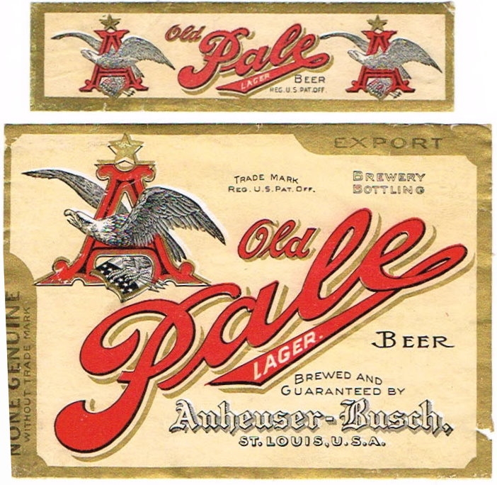 Item #86429 1910 Old Pale Lager Beer Label CS124-24V
