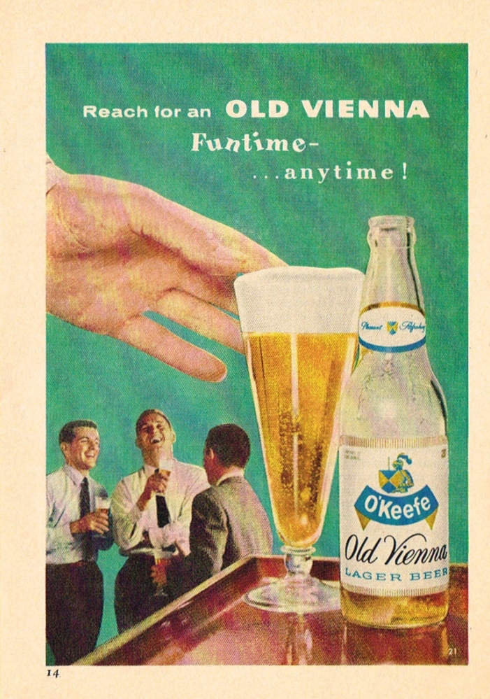 The Canadian Stubby Beer Bottle Website - O'Keefe Brewing, Old Vienna Lager