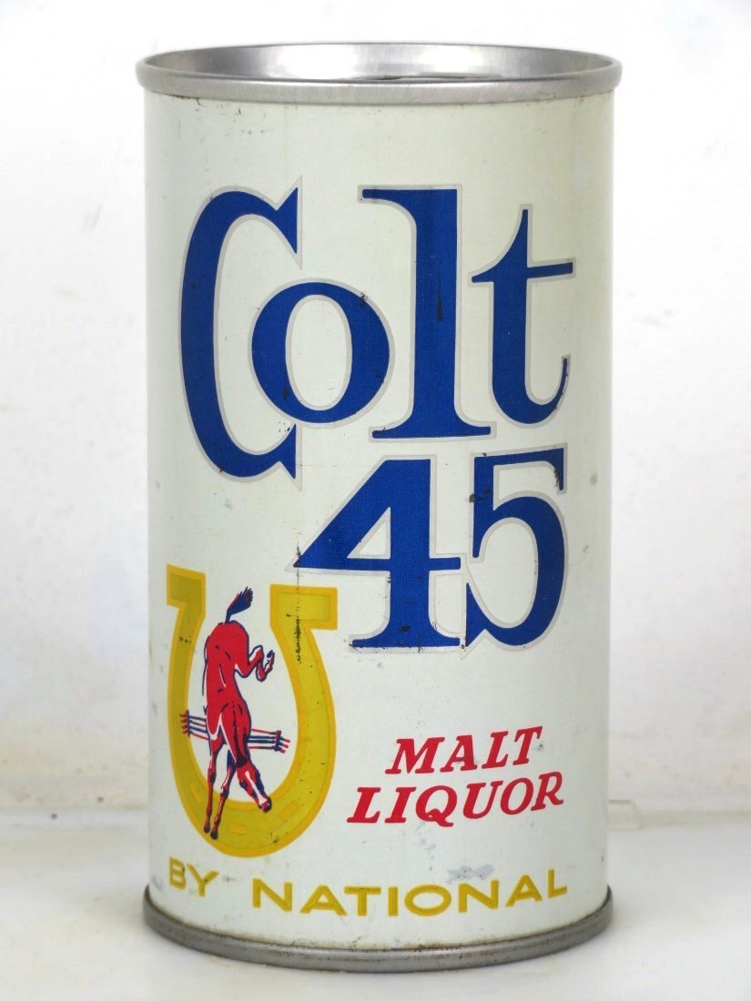 Item 46494 1967 Colt 45 Malt Liquor NB903 Tab Top Can T5625