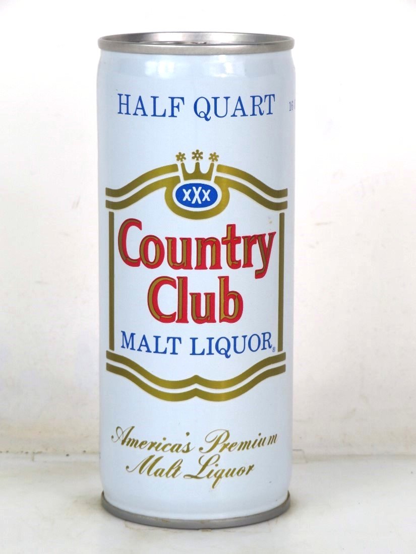 Item 1578 1975 Country Club Malt Liquor Tab Top Can T14821
