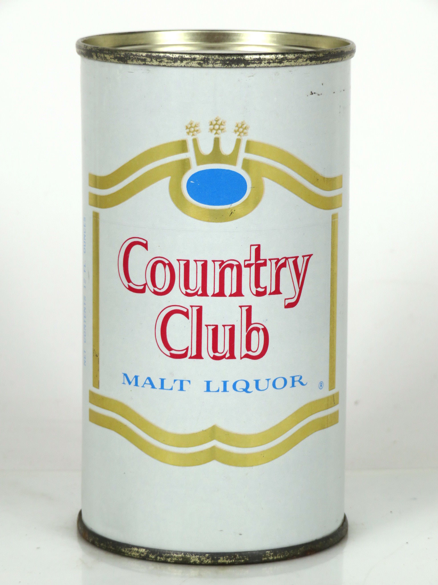 Item 34750 1961 Country Club Malt Liquor Flat Top Can 5203