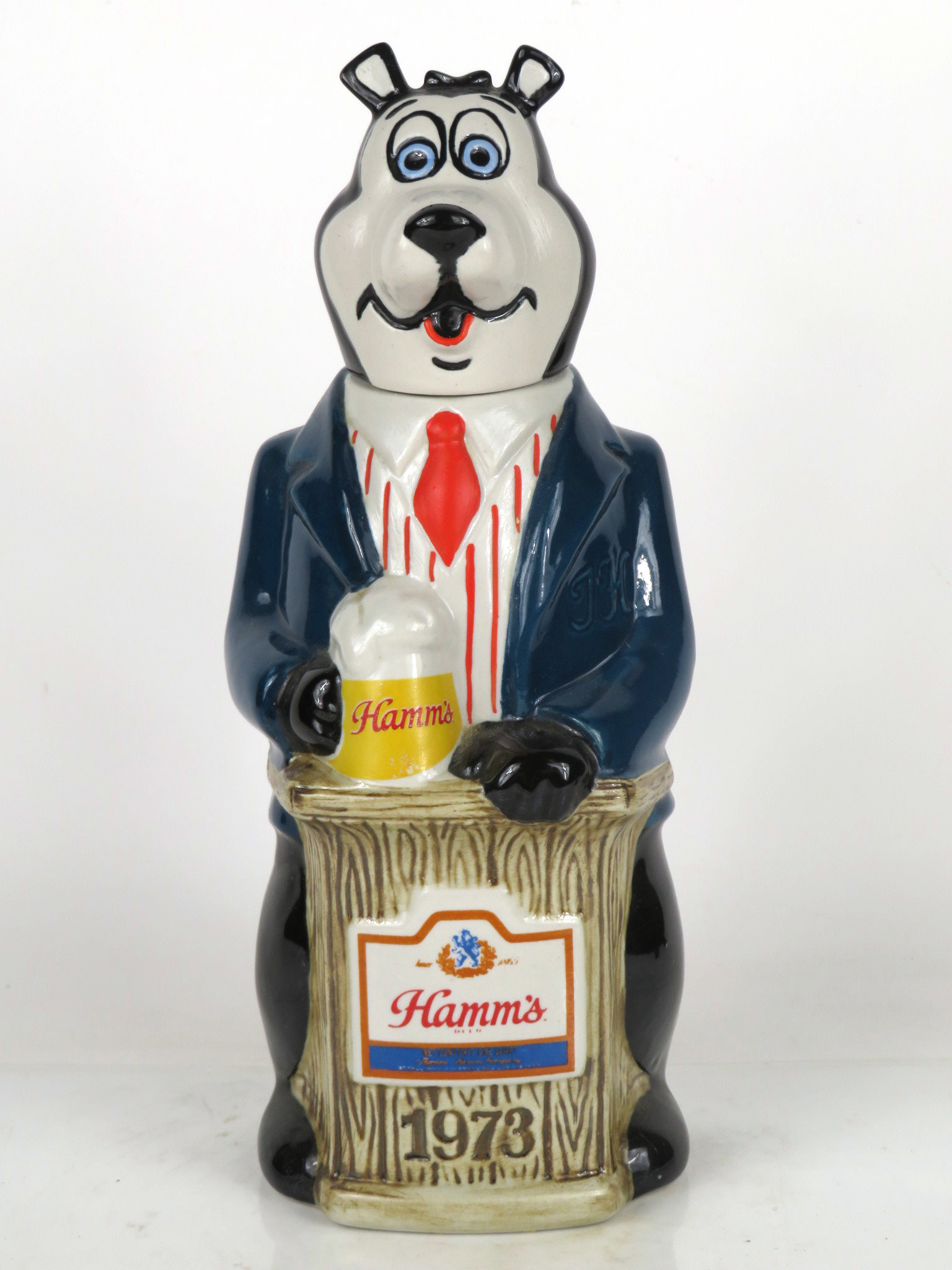 Item #26527 1973 Hamm's Bear 1973 Decanter Decanter HD73