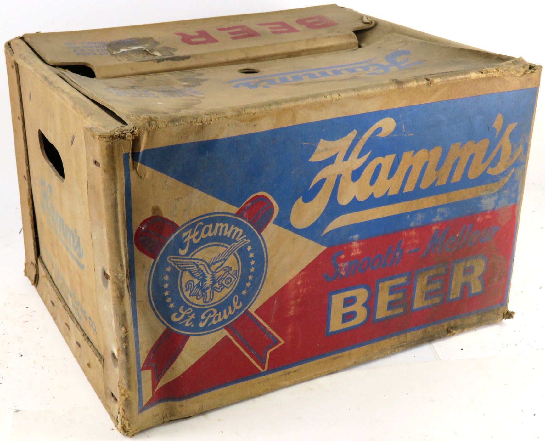 Item #99305 1944 Hamm's Beer Case Box 