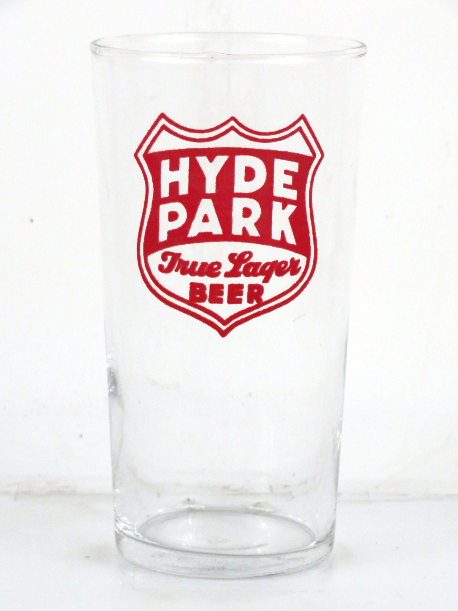 Item 95893 1942 Hyde Park True Lager Beer Straight Sided ACL Drinking