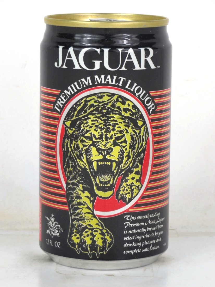 Item 1270 1988 Jaguar Malt Liquor Tab Top Can Undocumented