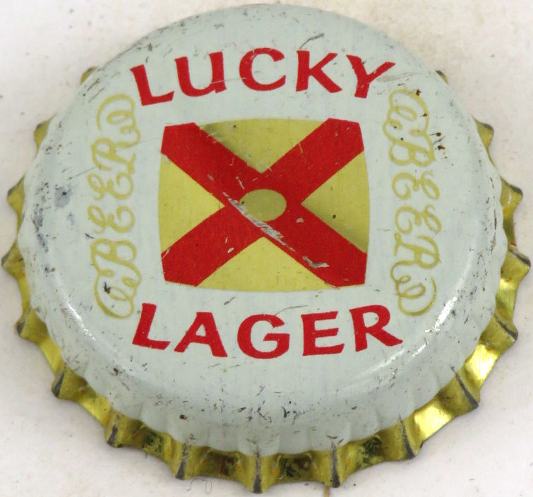 Item 94798 1958 Lucky Lager Beer Bottle Cap