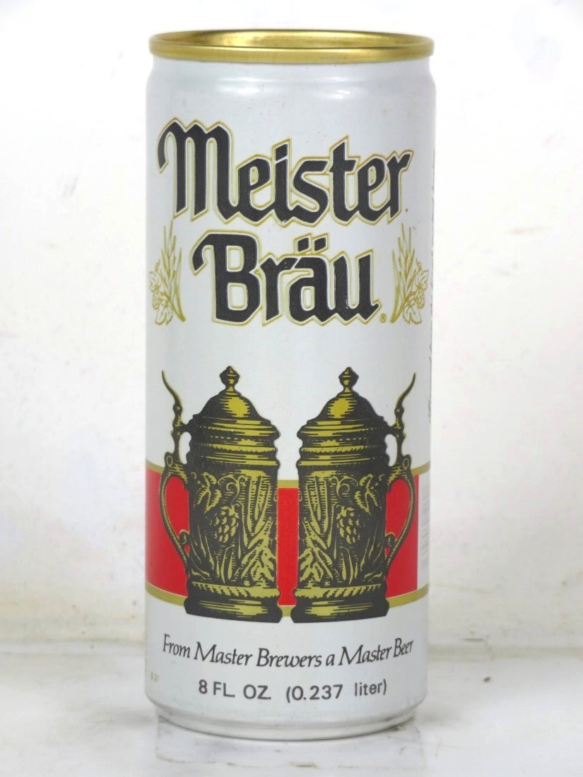 Item #101634 1981 Meister Brau Beer 7 to 8oz Can Undocumented