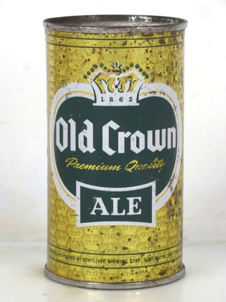 Item 89 1955 Old Crown Beer Flat Top Can 10508