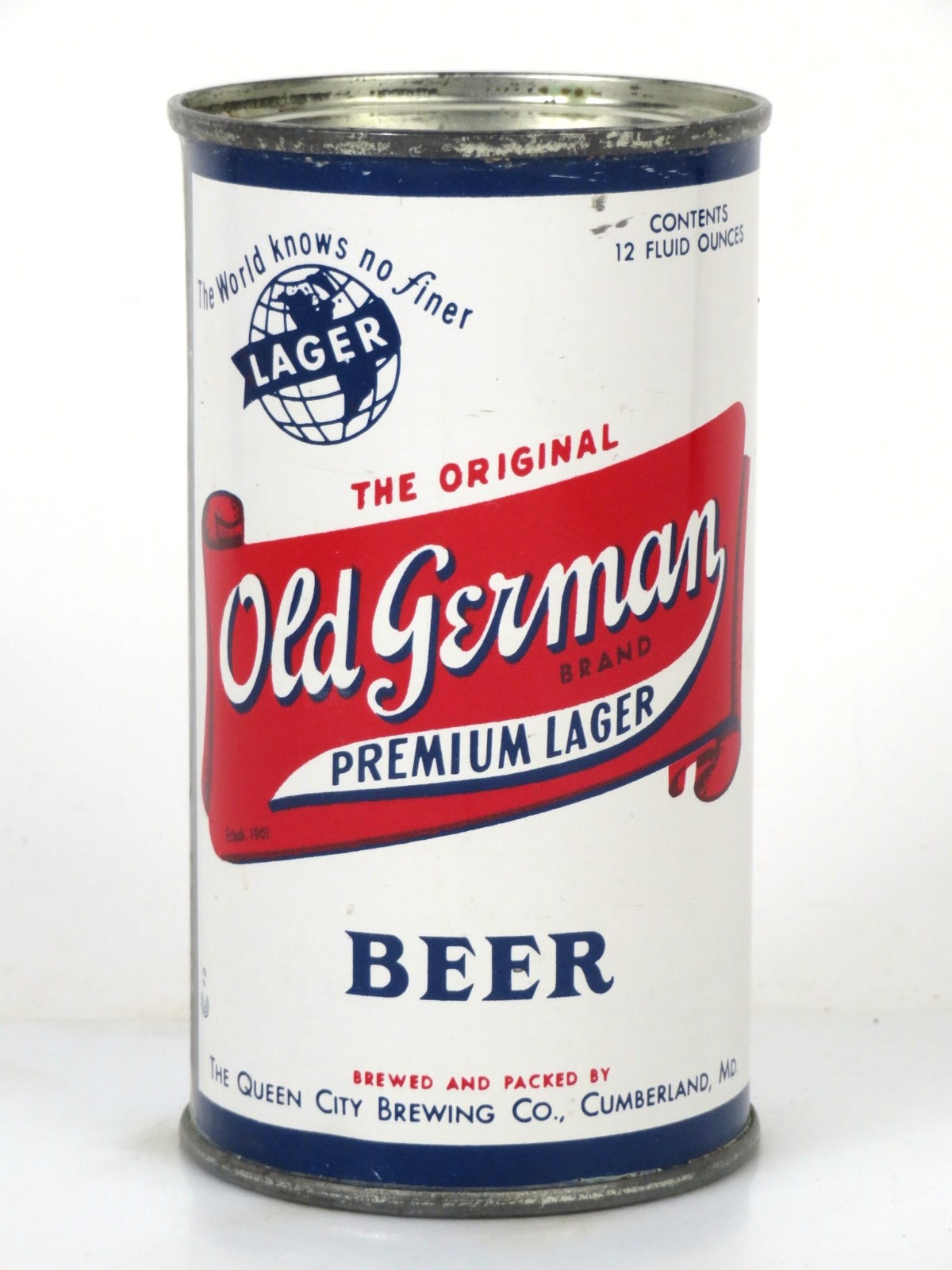 Item 59512 1957 Old German Beer Flat Top Can 106 30 2 item-59512-1957-old-german-beer-flat-top-can-106-30-2