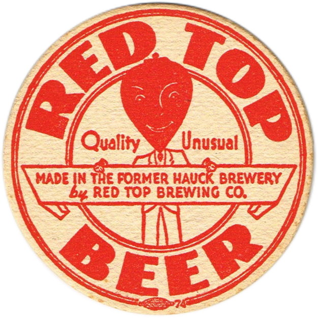 Item 85824 1933 Red Top Beer Coaster OHRED11