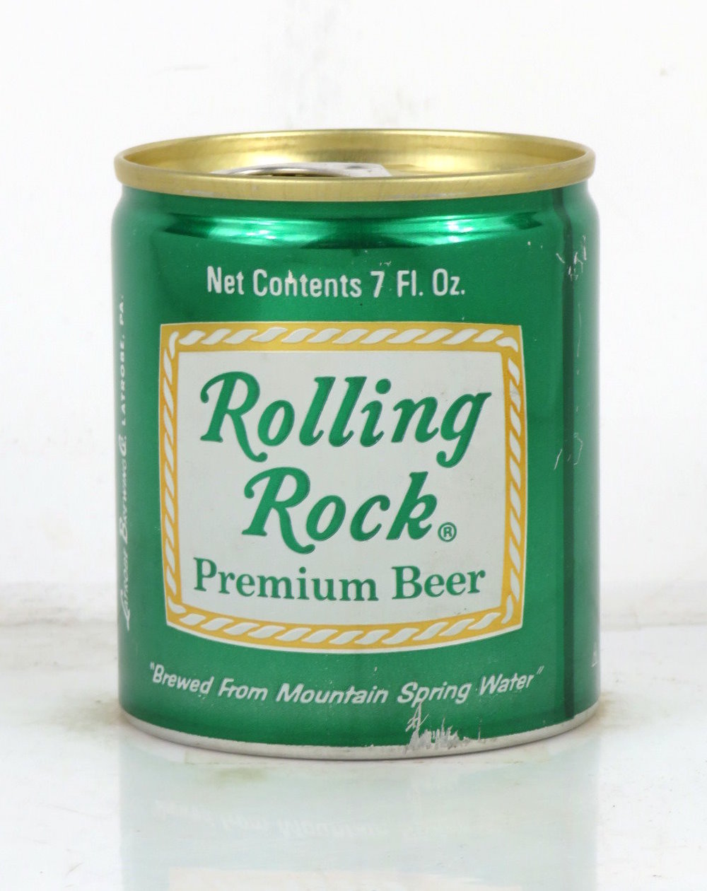 Item 96721 1970 Rolling Rock Beer 7 to 8oz Can T2926v1