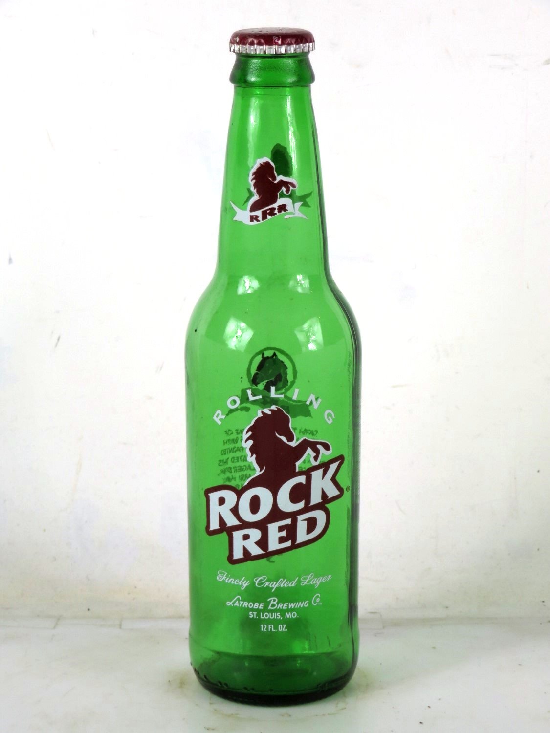 Item 103525 2000 Rolling Rock Red Beer ACL Bottle
